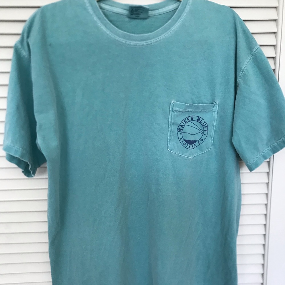Mens Waters Bluff Comfort Colors T shirt